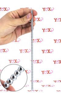 Yoxo Sexy Shop - Sonda Stimolatore Dilatatore Uretra in Acciaio Diam. 6 mm.
