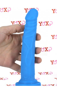 Yoxo Sexy Shop - Fallo Realistico Happy Dick Blu 19 x 3,5 cm.
