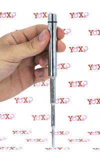 Yoxo Sexy Shop - Stimolatore Dilatatore Uretra Vibrante in Acciaio da 4 a 8 mm.