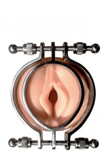 Yoxo Sexy Shop - Tortura per Grandi Labbra della Vagina con Buco per Penetrazione da 5 cm.