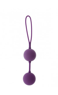 Yoxo Sexy Shop - Sfere Vaginali in Puro Silicone Viola 19 X 3,5 cm.