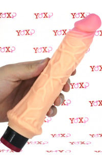 Yoxo Sexy Shop - Vibratore Realistico Morbido e Vellutato 24 x 4 cm.