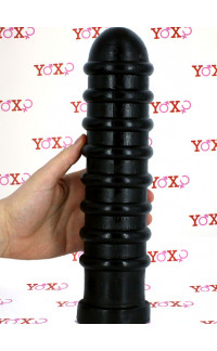 Yoxo Sexy Shop - Havoc - Fallo Gigante con Rilievi 32 x 7,5 cm. Nero