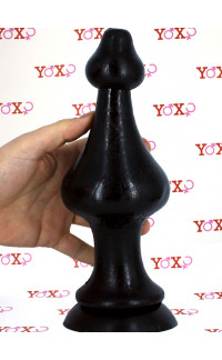 Yoxo Sexy Shop - Horsea - Cuneo Anale Progressivo 27,5 x 9,1 cm. Nero