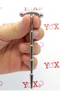 Yoxo Sexy Shop - Sonda stimolatore dilatatore uretra in acciaio inossidabile a 5 sezioni 11,5 x 0,7 cm.