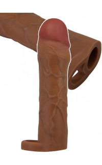 Yoxo Sexy Shop - Guaina Fallica con Aggancio per Testicoli (+ 5 cm Lunghezza) e (+ 35% Circ.)