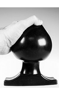 Yoxo Sexy Shop - ALL BLACK Cuneo Anale Gigante 19 x 10,5 cm.