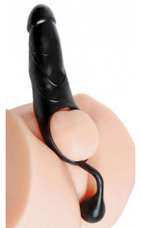 Yoxo Sexy Shop - Guaina Fallica (Lunghezza + 4,4 cm)  con Ass-Lock Anale (4 cm diam.)
