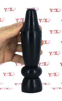 Yoxo Sexy Shop - Big Knight - Dildo Anale 19 x 4,7 cm. Nero
