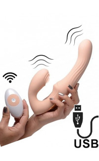 Yoxo Sexy Shop - Fallo Indossabile Vibrante Senza Lacci con Telecomando USB Ricaricabile 