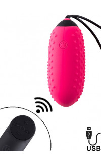 Yoxo Sexy Shop - Ovetto Vibrante G4 in Silicone Fucsia Ricaricabile con USB