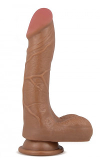 Yoxo Sexy Shop - Fallo Realistico Latino Morbido e Flessibile con Potente Ventosa 20 X 4 cm.