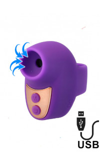 Yoxo Sexy Shop - Succhia Clitoride Hera Viola Ricaricabile con USB