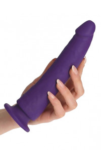 Yoxo Sexy Shop - Fallo Realistico in Puro Silicone colore Viola 20 x 3,5 cm.