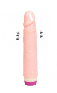 Yoxo Sexy Shop - Vibratore Flesh con Venature 20 x 3,7 cm
