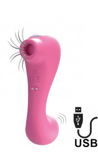 Yoxo Sexy Shop - Doppio Stimolatore con Succhia Clitoride e Vibrazione 