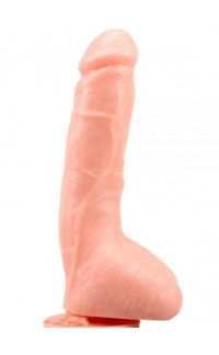 Yoxo Sexy Shop - Fallo Ultra Realistico Morbido e Flessibile Color Carne 24 x 4,7 cm.