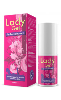 Yoxo Sexy Shop - Gel Stimola Clitoride a Base Naturale Lady Gel 30 ml. effetto riscladante