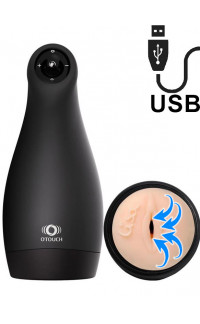 Yoxo Sexy Shop - Airturn 3 - Effetto Mungitrice Vagina Masturbatore Maschile in Silicone Ricaricabile USB