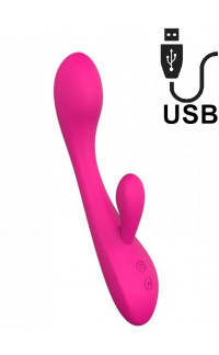 Yoxo Sexy Shop - Vibratore Rabbit Elys Convex Rabbit Pink 21,2 x 3,7 cm.