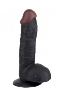 Yoxo Sexy Shop - Fallo Realistico Africano con Ventosa Hoodlum 19 X 4,5 cm.