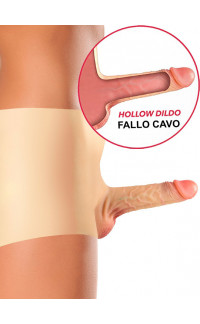 Yoxo Sexy Shop - Boxer per Uomo con Pene Cavo Realistico 14 x 3,5 cm. Taglia S/M