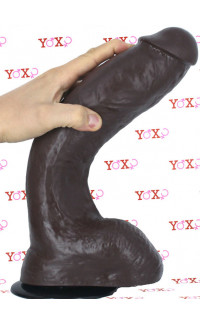 Yoxo Sexy Shop - Jay XL - Fallo Realistico Gigante con Aggancio Mega-Hung 33 x 7,2 cm. Africano