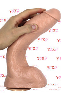 Yoxo Sexy Shop - Jay L - Fallo Realistico con Aggancio Vac-U-Lock 27,5 x 5,9 cm. Color Carne