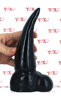 Yoxo Sexy Shop - Fox - Fallo Gigante di Volpe 22 x 6,5 cm. Nero