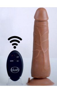 Yoxo Sexy Shop - Vibratore realistico mulatto con ventosa e telecomando wireless 23 x 5 cm.