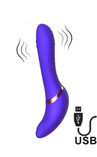 Yoxo Sexy Shop - Vibratore Doppia Funzione con Sfere Rotanti e Pulsazione 14 x 3,7 cm