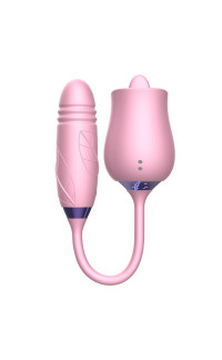 Yoxo Sexy Shop - Stimolatore Clitorideo Martinella con Ovetto Vibrante Ricaricabile con USB Rosa