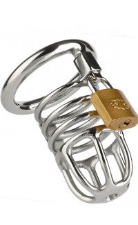 Yoxo Sexy Shop - Cintura di Castita per Uomo in Acciaio Inox Mr. Steel Master Chastity