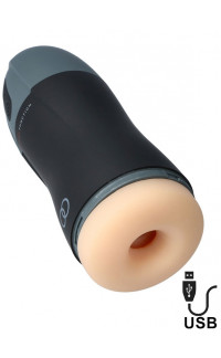 Yoxo Sexy Shop - Masturbatore Vibrante 2.0 con Effetto Riscaldante  Ricaricabile USB 