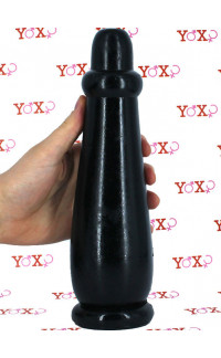 Yoxo Sexy Shop - Milan - Dildo Anale Gigante 27 x 7,6 cm. Nero