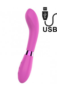 Yoxo Sexy Shop - Vibratore Punto G Milkshake Dance in Silicone 21 x 3,5 cm. Rosa Ricaricabile