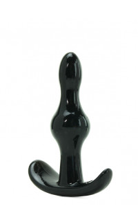 Yoxo Sexy Shop - Cuneo Anale da Passeggio Jelly Nero Runcher 10 X 2,5 cm.