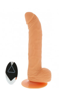 Yoxo Sexy Shop - Vibratore Realistico con Telecomando Wireless in Puro Silicone 20 X 4 cm.