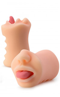 Yoxo Sexy Shop - Bocca Succhiatrice con Lingua 14 x 7 cm.