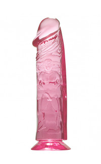 Yoxo Sexy Shop - Fallo Realistico In Jelly Rosy Quartz 20 X 5,5 cm.
