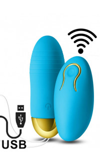 Yoxo Sexy Shop - Ovetto vibrante Revel Winx Blu con telecomando wireless