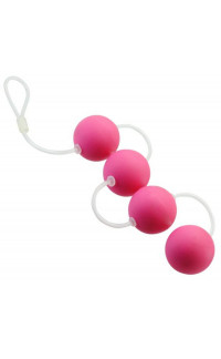 Yoxo Sexy Shop - Palline Vaginali o Anali 4 Beads Rosa 39,5 x 3 cm.