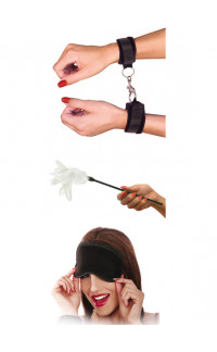 Yoxo Sexy Shop - Kit Sadomaso - Piumino - Maschera - Costrittivi - Fetish Fantasy