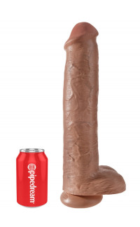 Yoxo Sexy Shop - KING COCK - Fallo Ultra Realistico Mulatto 42 X 7,5 cm. - Alta Qualita MADE in USA