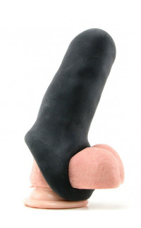Yoxo Sexy Shop - Guaina Fallica Ingrossa Pene Fat Boy con Rilievi Interni