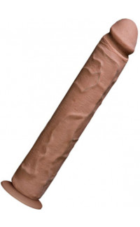 Yoxo Sexy Shop - Doc Johnson Fallo Ultrarealistico Mulatto in UR3 con Ventosa e Aggancio Vack-U-Lock 32 X 5,5 cm.