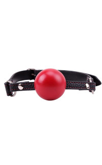 Yoxo Sexy Shop - Gag Ball Bavaglio con sfera diametro 4,5 cm Rosso