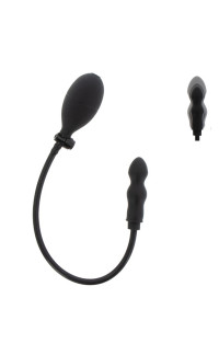 Yoxo Sexy Shop - Plug Anale Gonfiabile 8-9,5 cm x 2,5-5,5 cm Silicone Nero