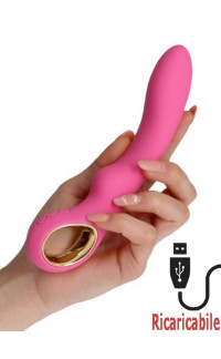 Yoxo Sexy Shop - Vibratore Design Handy Wave Grip Small Pink 18,5 x 3,2 cm.