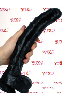 Yoxo Sexy Shop - Powell - Fallo Realistico Gigante 31,5 x 5 cm. Nero